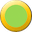 Grüner Kreis mit Goldrand